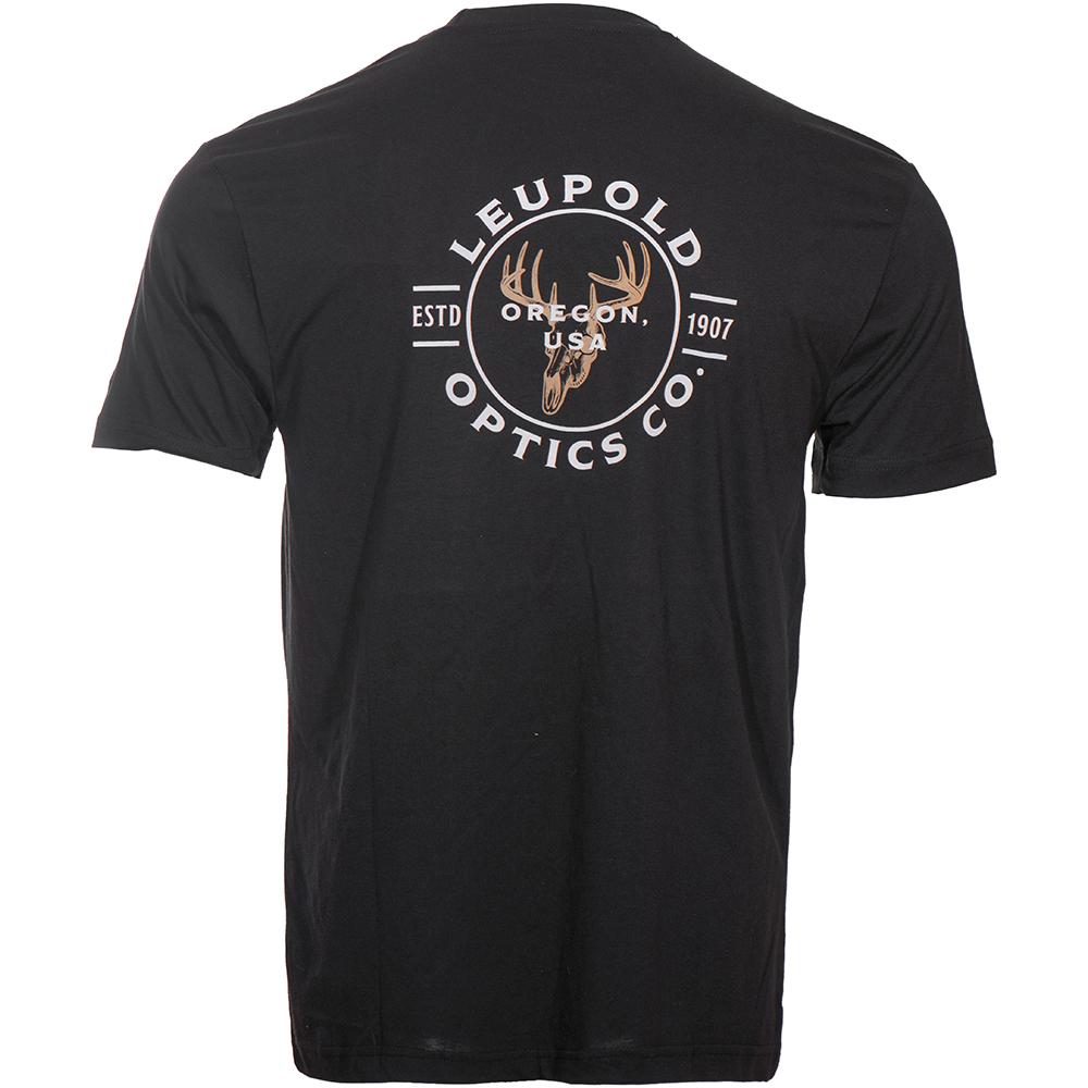 Leupold Buck Country Short Sleeve Shirt Black XL Casual Outdoor Apparel - POWER FIT SHOP — Powering Preparedness, Health &amp; Home
