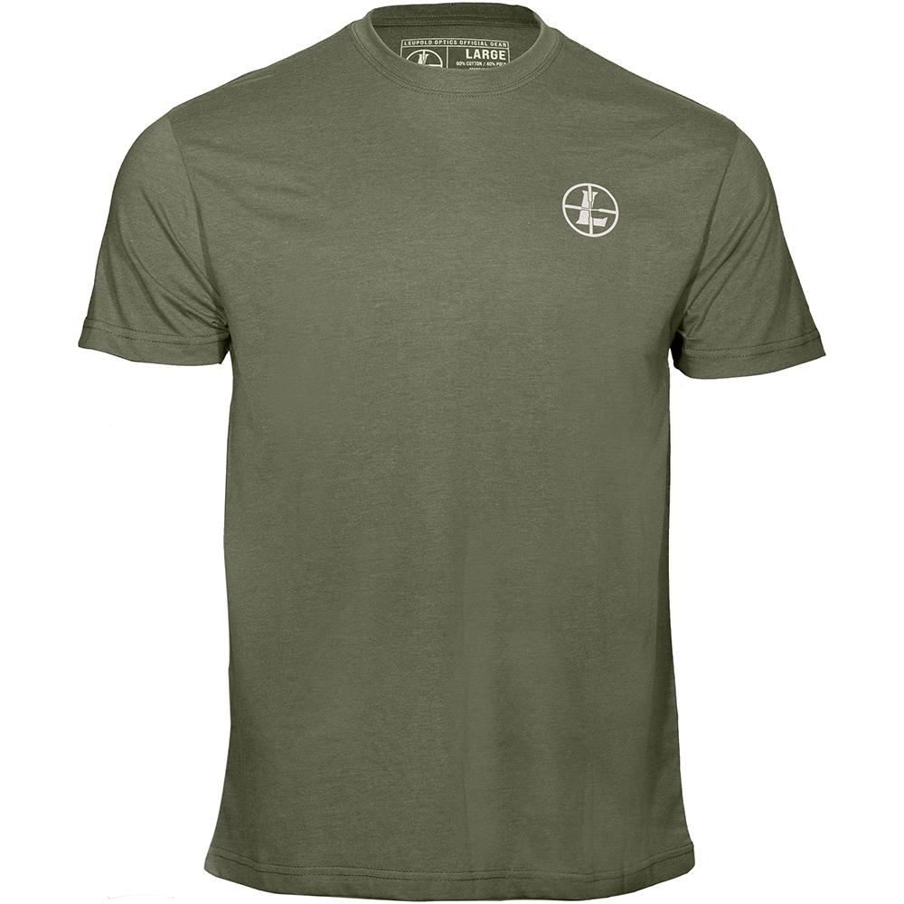 Chattanooga Leupold Buck Country short sleeve shirt in light olive, casual outdoor apparel with a comfortable fit.