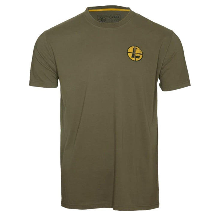 Chattanooga Leupold Mtn Range Tee in Light Olive, XXL, short sleeve outdoor comfort shirt with premium fabric and casual fit.