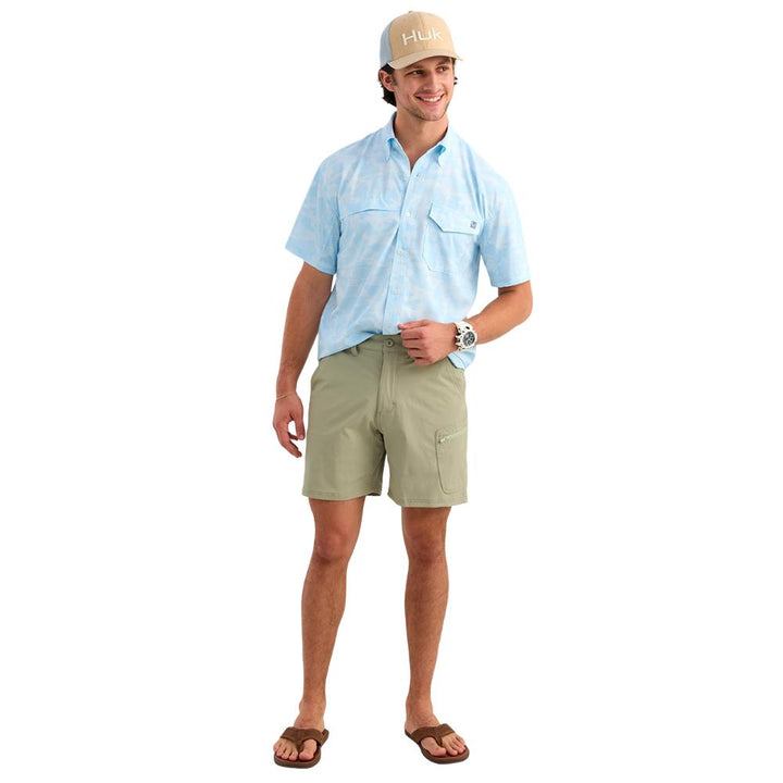 HUK NXTLVL 7 Short Seagrass Lightweight Performance Casual Shorts Size L - POWER FIT SHOP — Powering Preparedness, Health &amp; Home