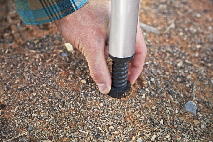 Chattanooga Camp Chef Leg Kit for Mountaineer outdoor stove support, featuring adjustable legs and sturdy construction.