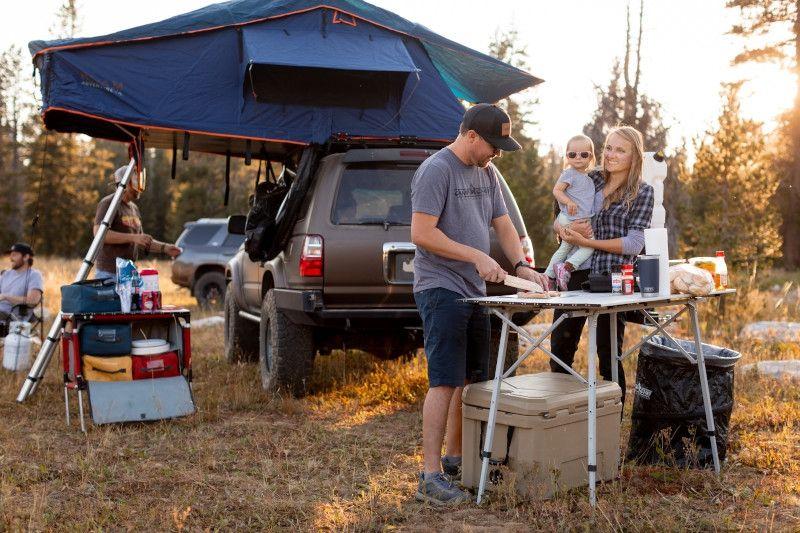 Chattanooga Camp Chef Mountain Series Sherpa Table Organizer for outdoor tables, portable storage and organization.