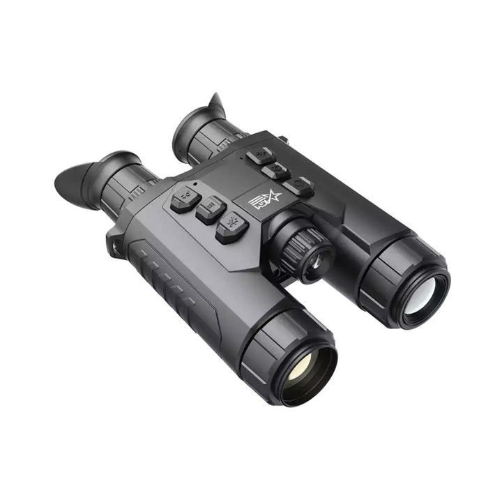 Chattanooga AGM ObservIR LRF thermal binoculars in black with high-performance, durable design and ergonomic features.
