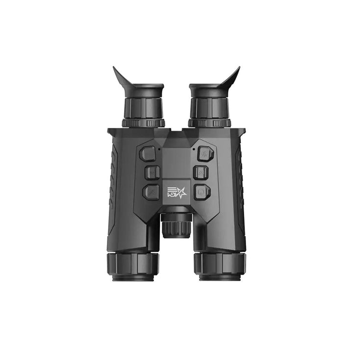 Chattanooga AGM ObservIR LRF Thermal Binoculars in black, high-performance durable thermal binoculars for outdoor observation.