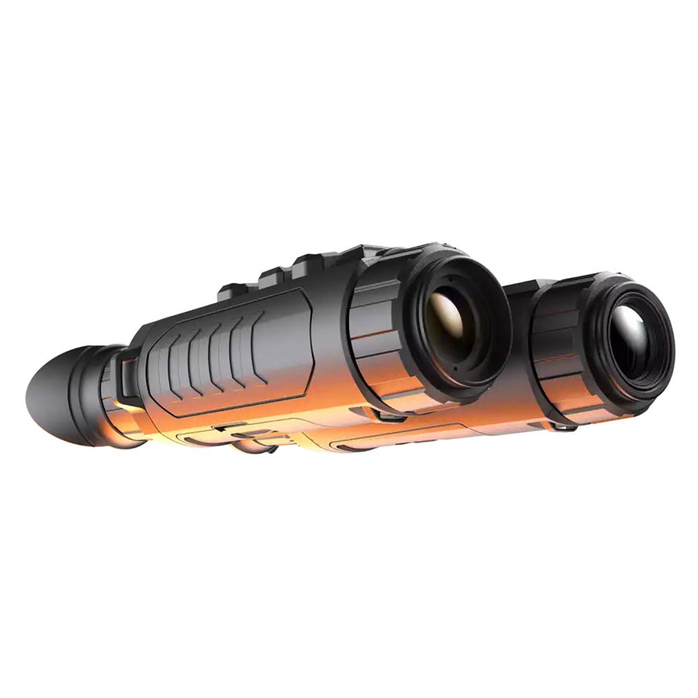 Chattanooga AGM ObservIR LRF thermal binoculars with high-resolution black durable casing and advanced thermal imaging features.
