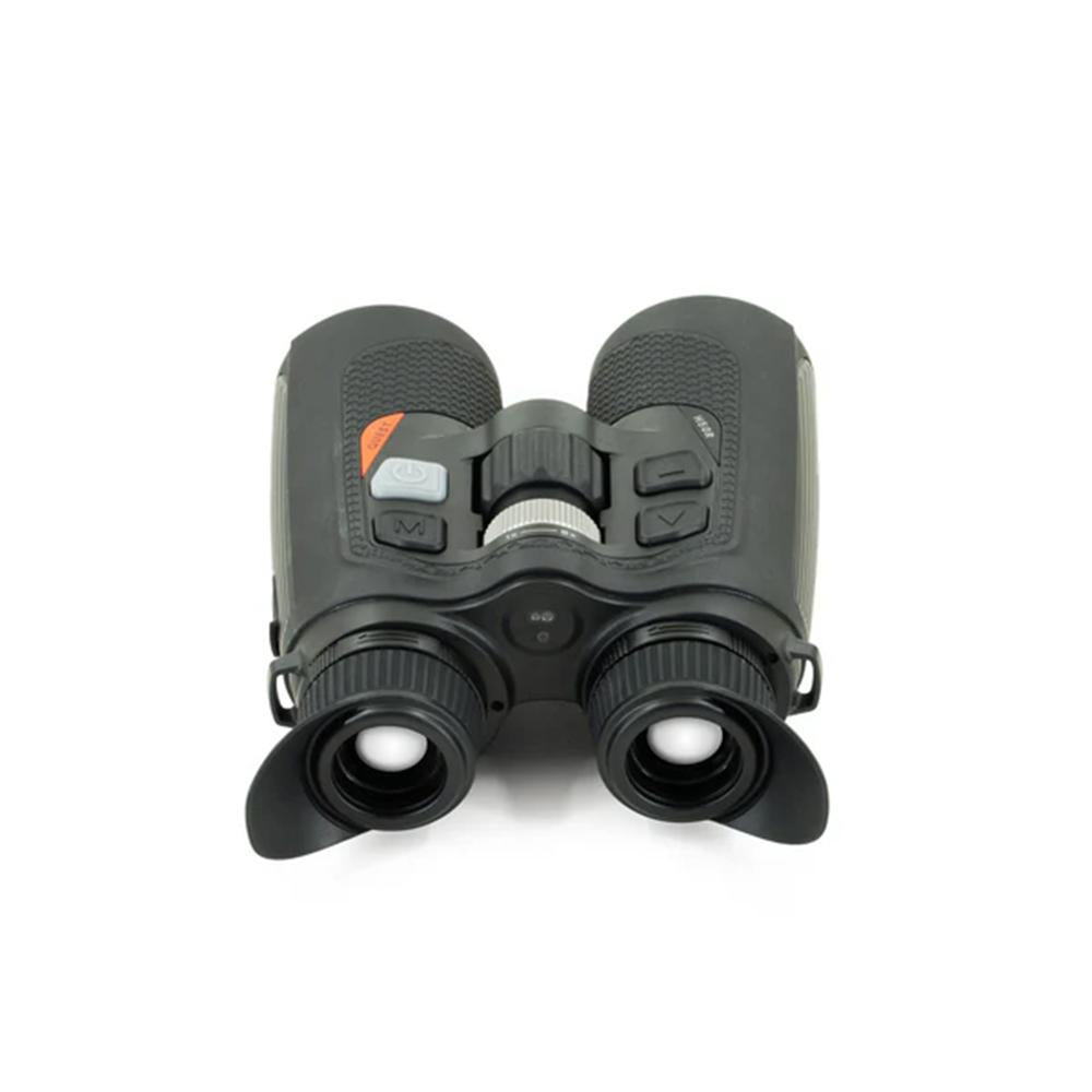 Chattanooga Nocpix QUEST H50R thermal binoculars with 640x512 resolution and 50mm lens, used for thermal imaging and outdoor observation.