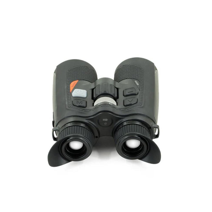 Chattanooga Nocpix QUEST H50R thermal binoculars with 640x512 resolution and 50mm lens, used for thermal imaging and outdoor observation.