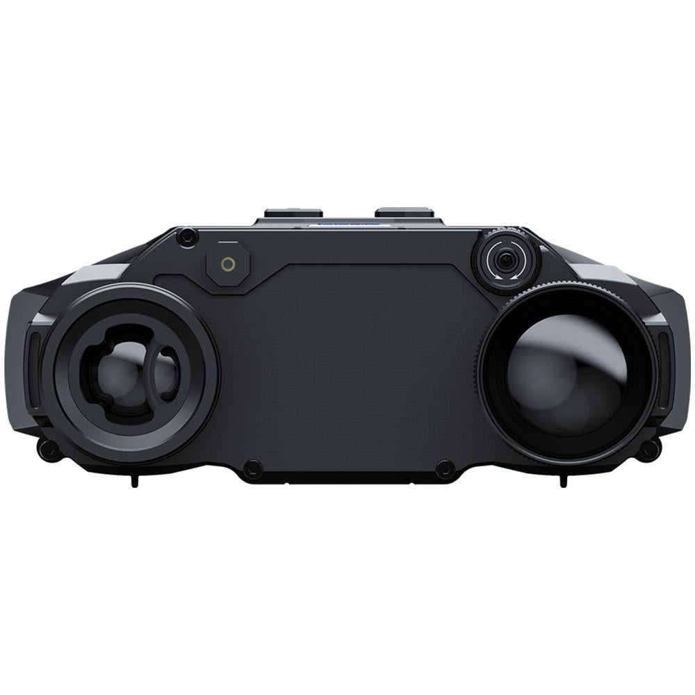 Chattanooga Pard Harrier 480-35 thermal binoculars with 35mm lens and laser rangefinder, used for thermal imaging and hunting.