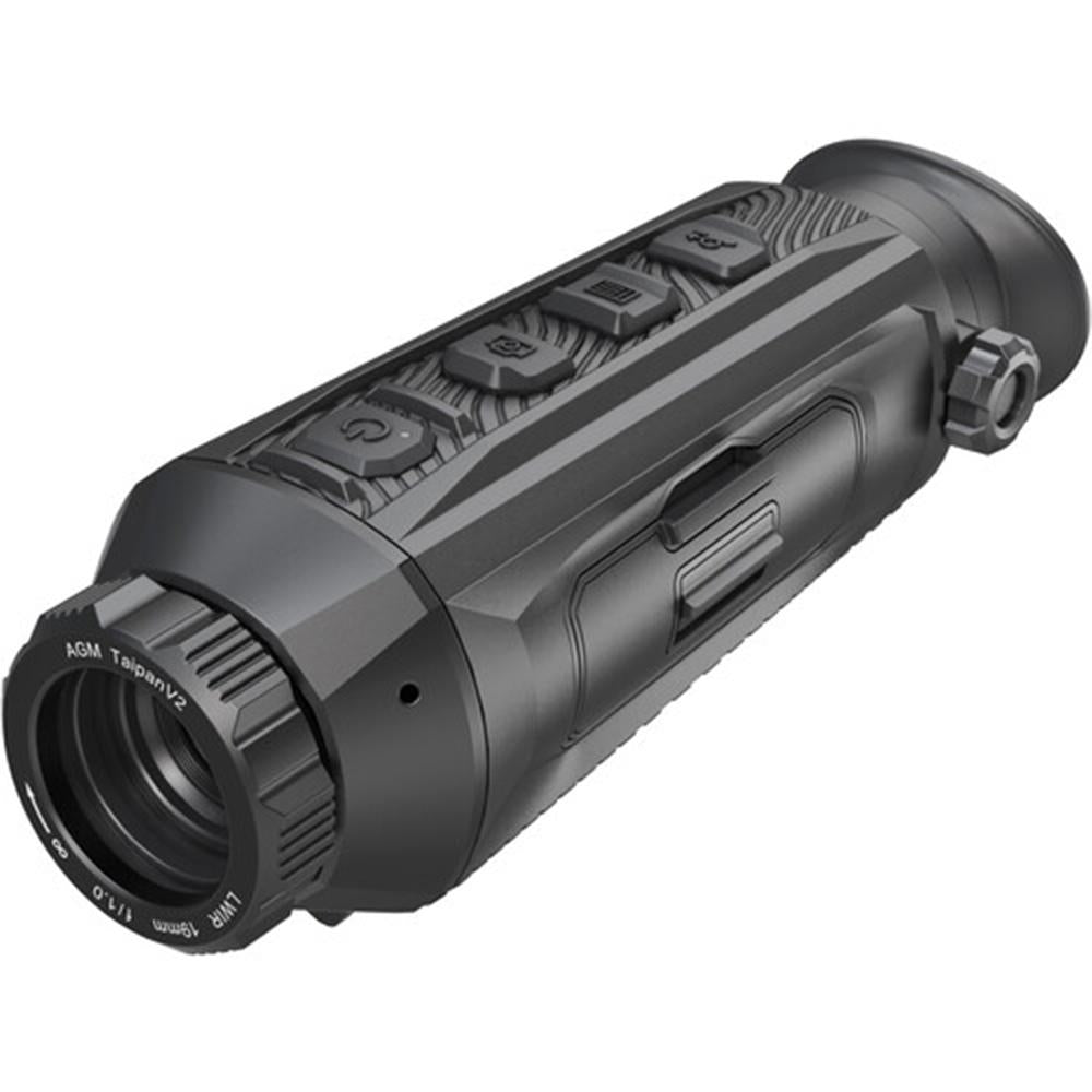 Chattanooga AGM TaipanV2 thermal monocular with digital imaging, video recording, 19-320 zoom, 50Hz refresh rate, handheld device