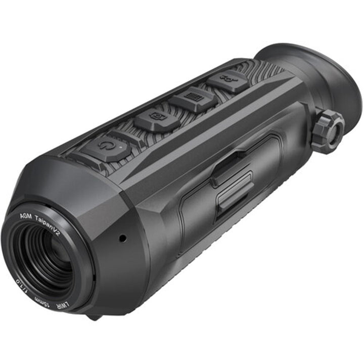 Chattanooga AGM TaipanV2 thermal monocular with 256 resolution, outdoor imaging optics, 50Hz refresh rate, handheld thermal imaging device.