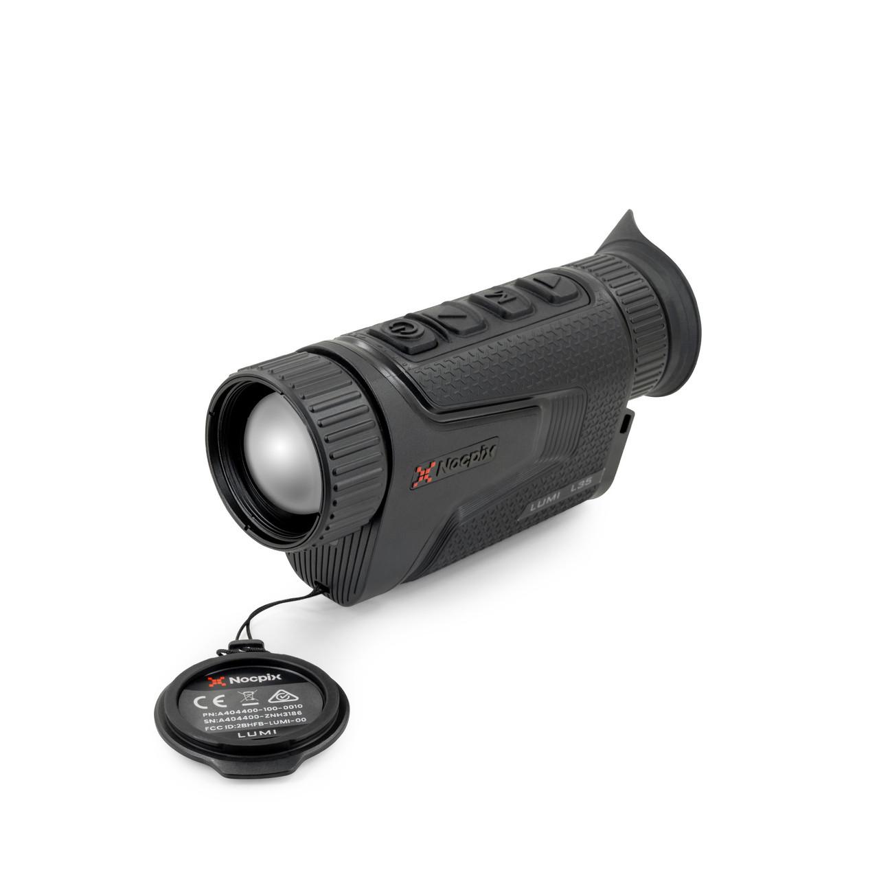 Chattanooga Nocpix LUMI 640 thermal monocular with 35mm lens, compact heat imaging viewer, HD thermal imaging device.