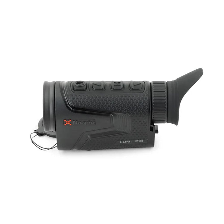 Chattanooga Nocpix LUMI P13 thermal monocular with 2X zoom, 256x192 resolution, 13mm lens, handheld observation device
