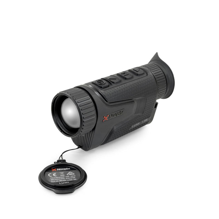 Chattanooga Nocpix LUMI thermal handheld monocular with 384x288 resolution and 35mm lens for high-quality thermal viewing.