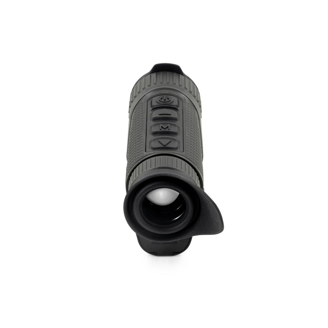 Chattanooga Nocpix LUMI thermal handheld monocular with 384x288 resolution and 35mm lens for high-quality thermal imaging.