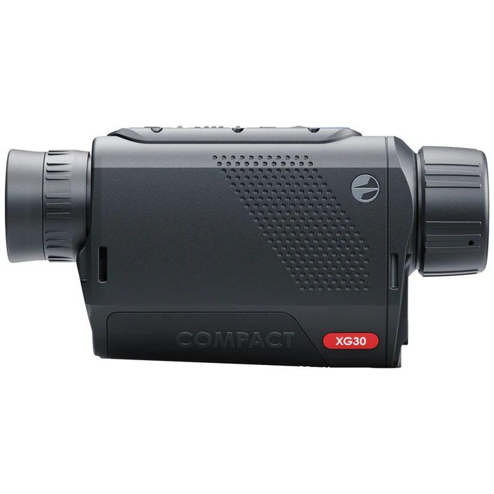 Chattanooga Pulsar Axion XG30 compact thermal monocular with high-resolution outdoor optics in black, ideal for outdoor thermal imaging.