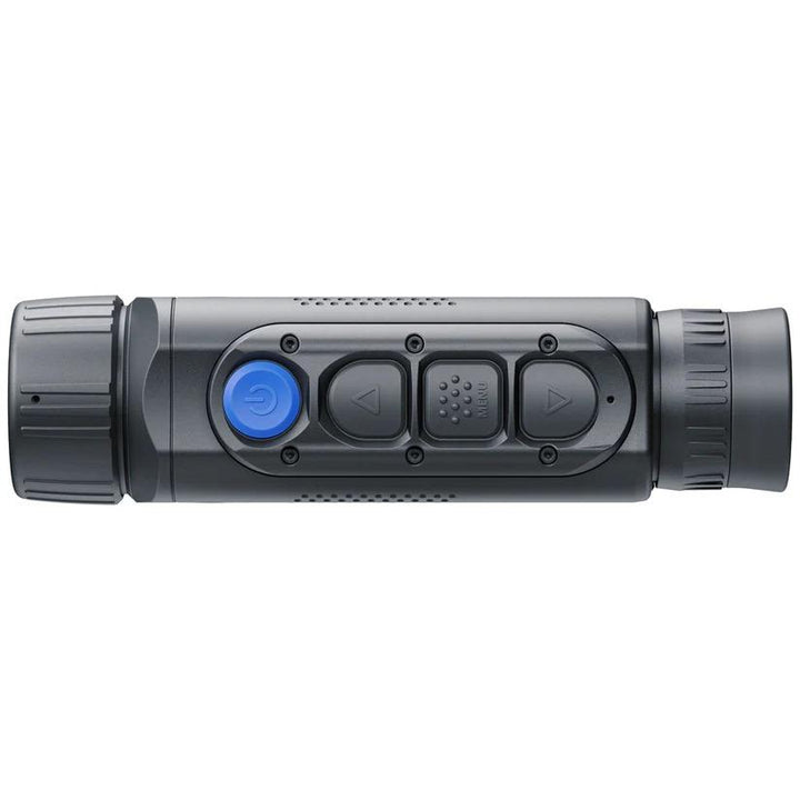 Chattanooga Pulsar Axion XG30 compact thermal monocular with high-resolution outdoor optics in black, ideal for outdoor observation.