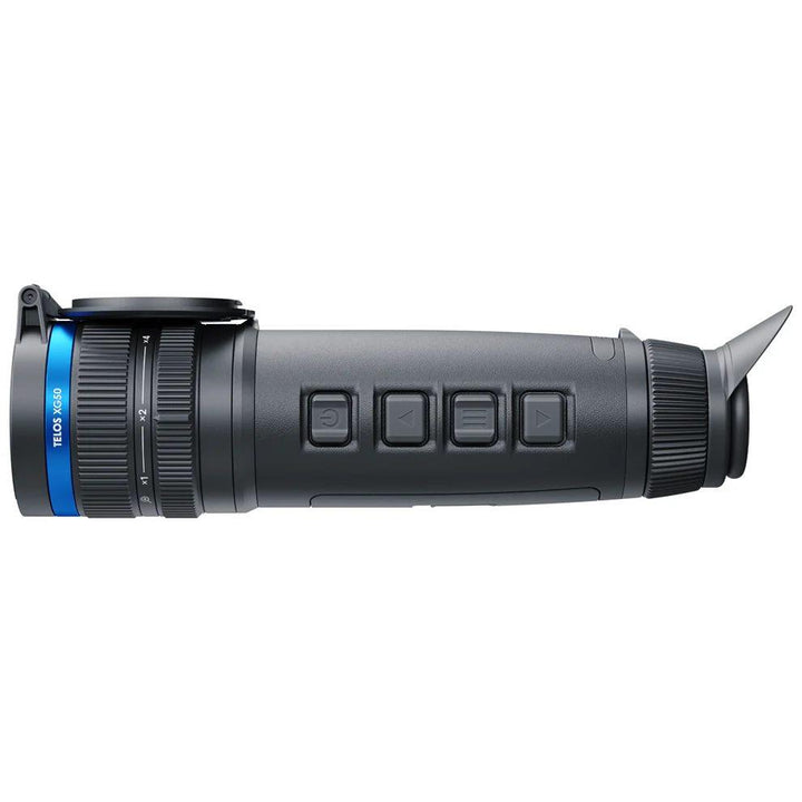 Chattanooga Pulsar Telos XG50 thermal monocular with 3.5 to 15x zoom, high-resolution digital thermal viewer, compact and lightweight.