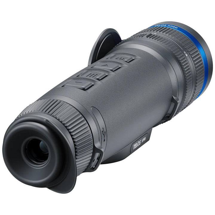 Chattanooga Pulsar Telos XP50 thermal imaging monocular with durable design and long-range optic for outdoor and wildlife observation.