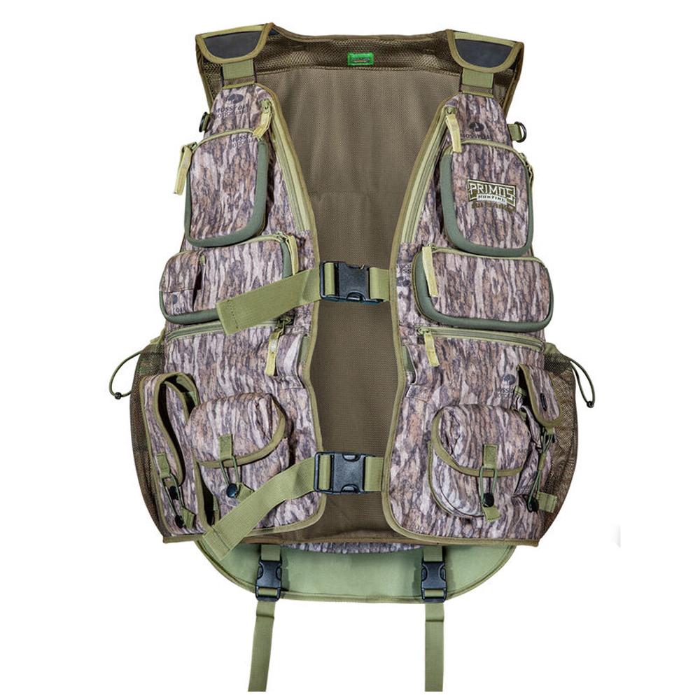 Chattanooga Will Primos Signature Series turkey vest for men, adjustable with multiple storage compartments, XXL size.