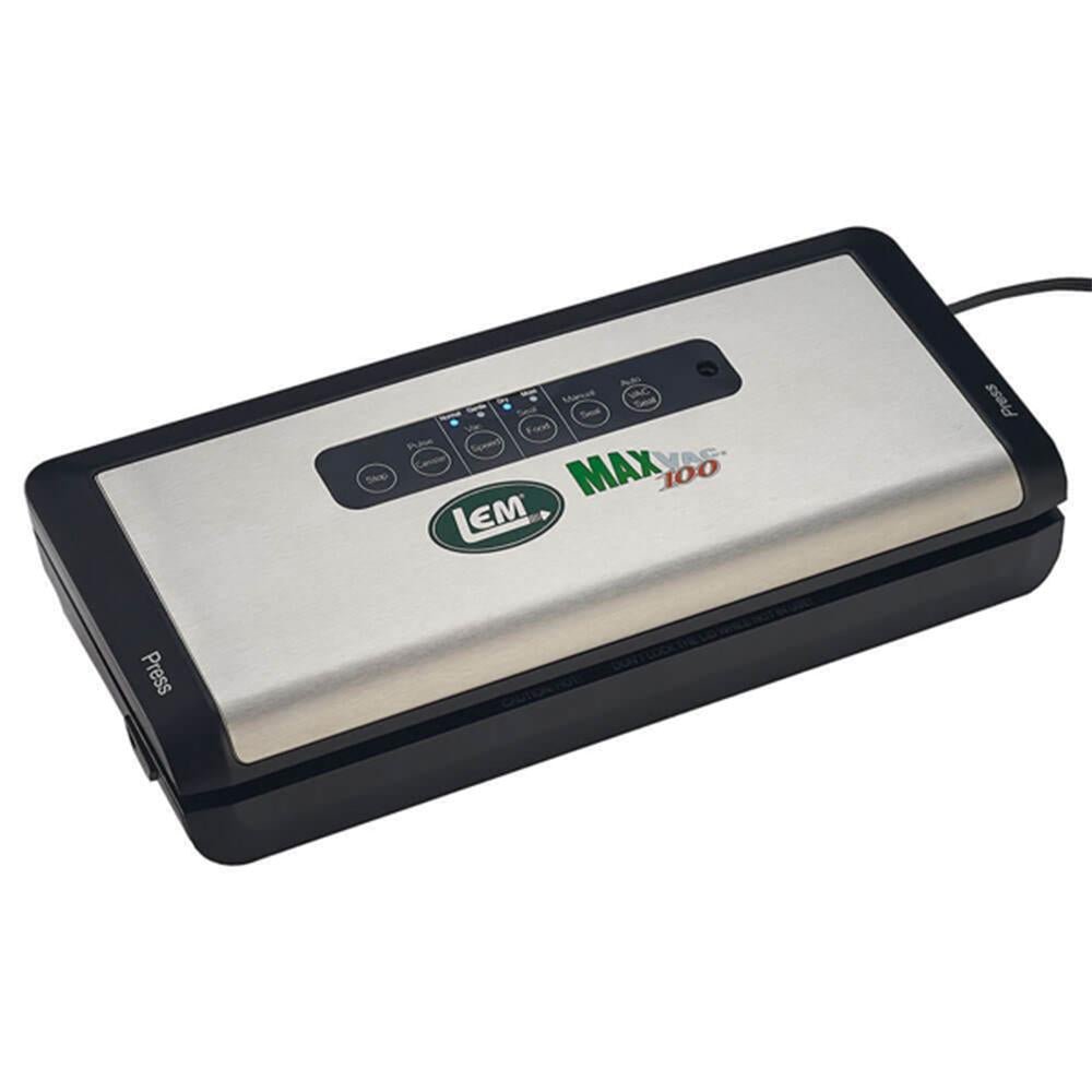 LEM MaxVac 100 Vacuum Sealer Compact Durable Reliable Food Storage Machine - POWER FIT SHOP — Powering Preparedness, Health &amp; Home