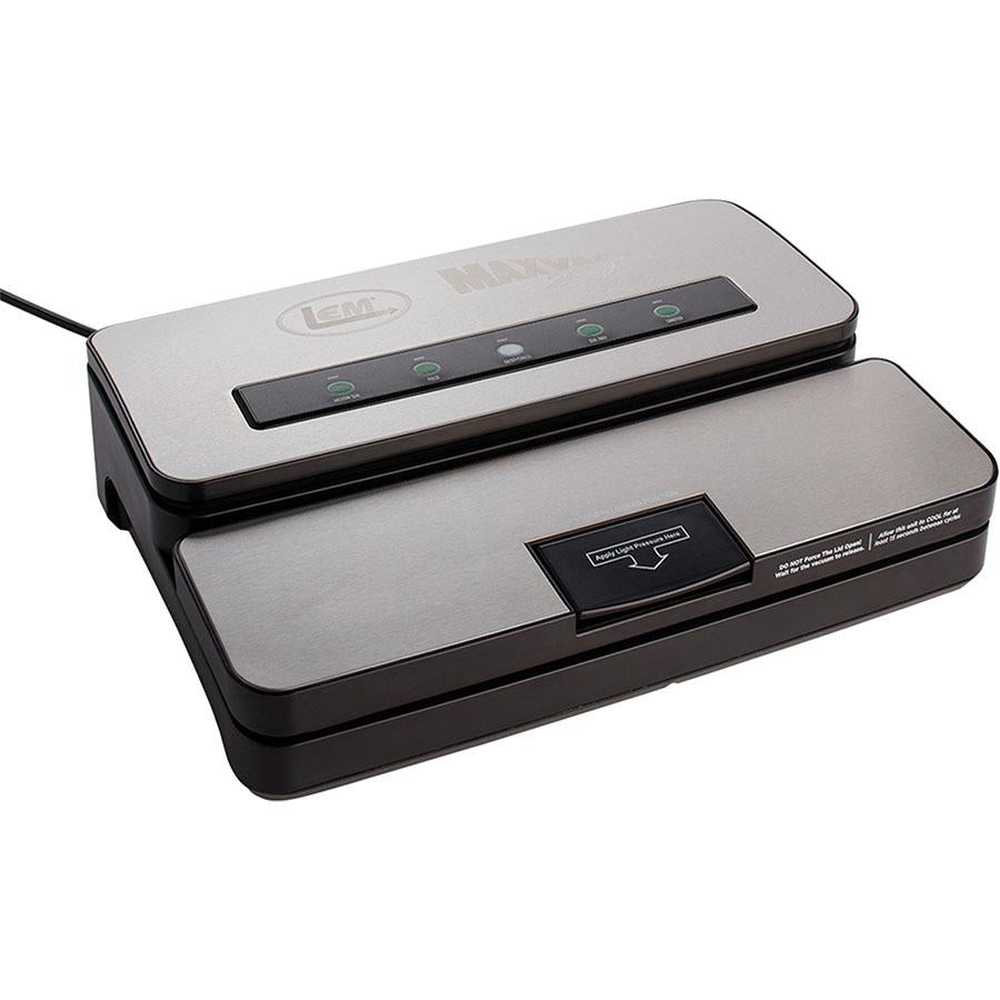 LEM MaxVac 250 Vacuum Sealer Stainless Steel Durable Reliable Food Storage - POWER FIT SHOP — Powering Preparedness, Health &amp; Home
