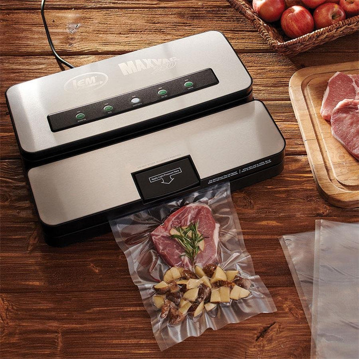 LEM MaxVac 250 Vacuum Sealer Stainless Steel Durable Reliable Food Storage - POWER FIT SHOP — Powering Preparedness, Health &amp; Home