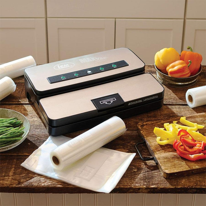 LEM MaxVac 250 Vacuum Sealer Stainless Steel Durable Reliable Food Storage - POWER FIT SHOP — Powering Preparedness, Health &amp; Home