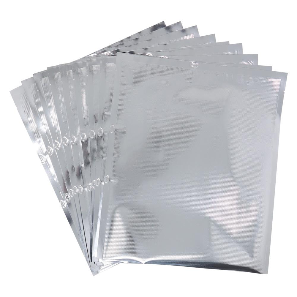Chattanooga LEM MaxVac textured Mylar bags, 11x13 inches, 50-pack, durable freezer-safe food storage vacuum seal bags