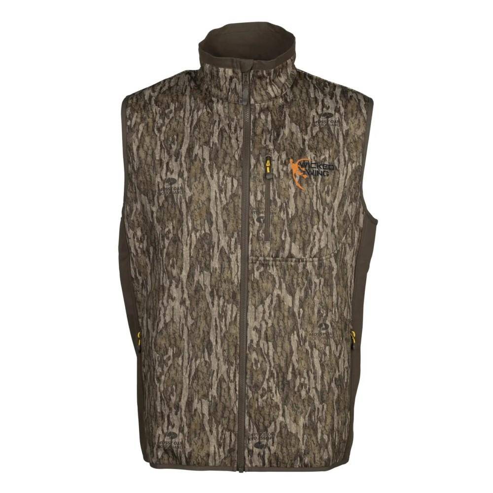 Chattanooga Browning VST WW Field Pro Mobl M vest in camouflage with multiple pockets and adjustable straps for outdoor hunting.