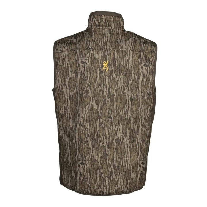 Chattanooga Browning VST WW Field Pro Mobl M vest, outdoor hunting vest with camouflage pattern and multiple pockets.
