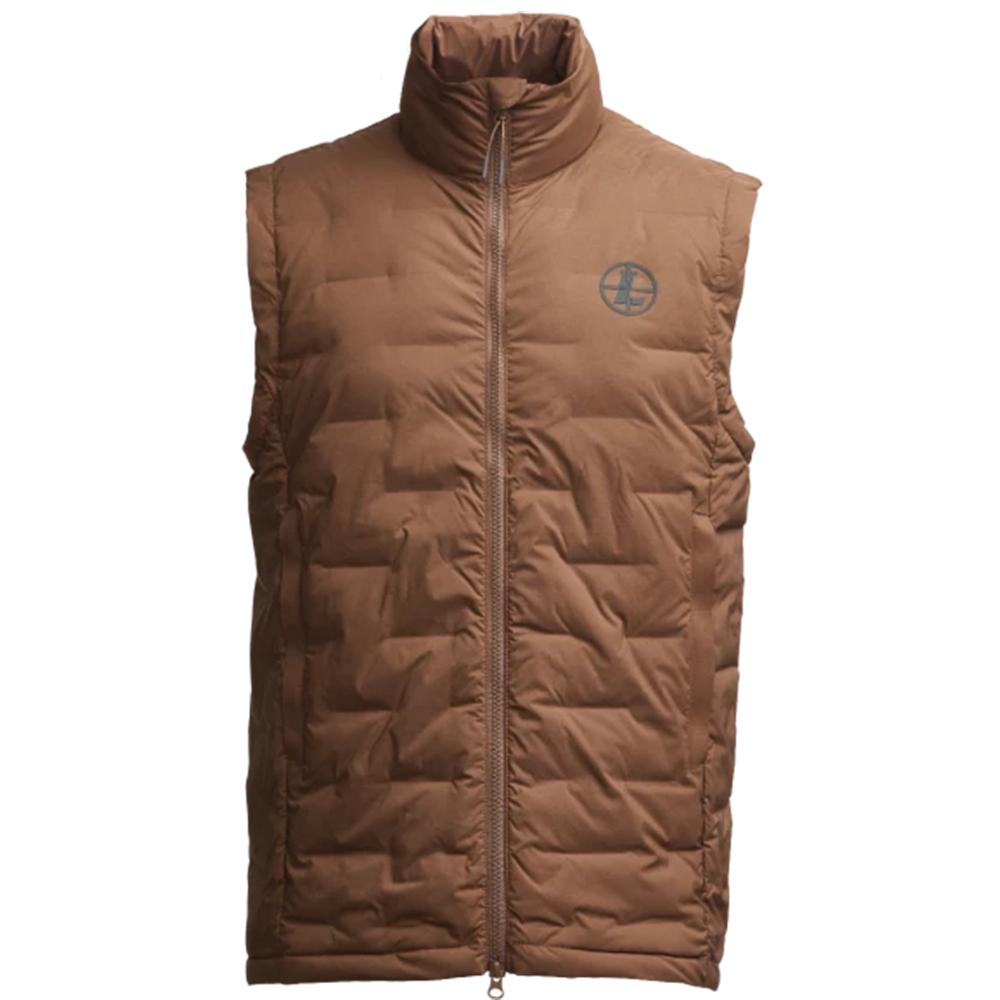 Chattanooga Leupold Arcus insulated vest in tobacco color, 2XL, lightweight and warm performance apparel for outdoor activities.