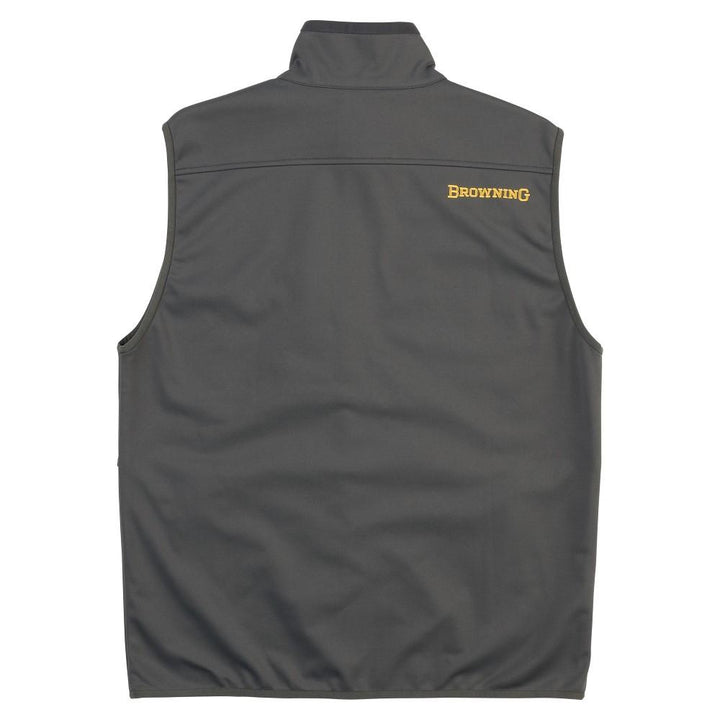 Chattanooga Browning Softshell Carbon vest, lightweight outdoor performance vest in large size, designed for rain and outdoor activities.