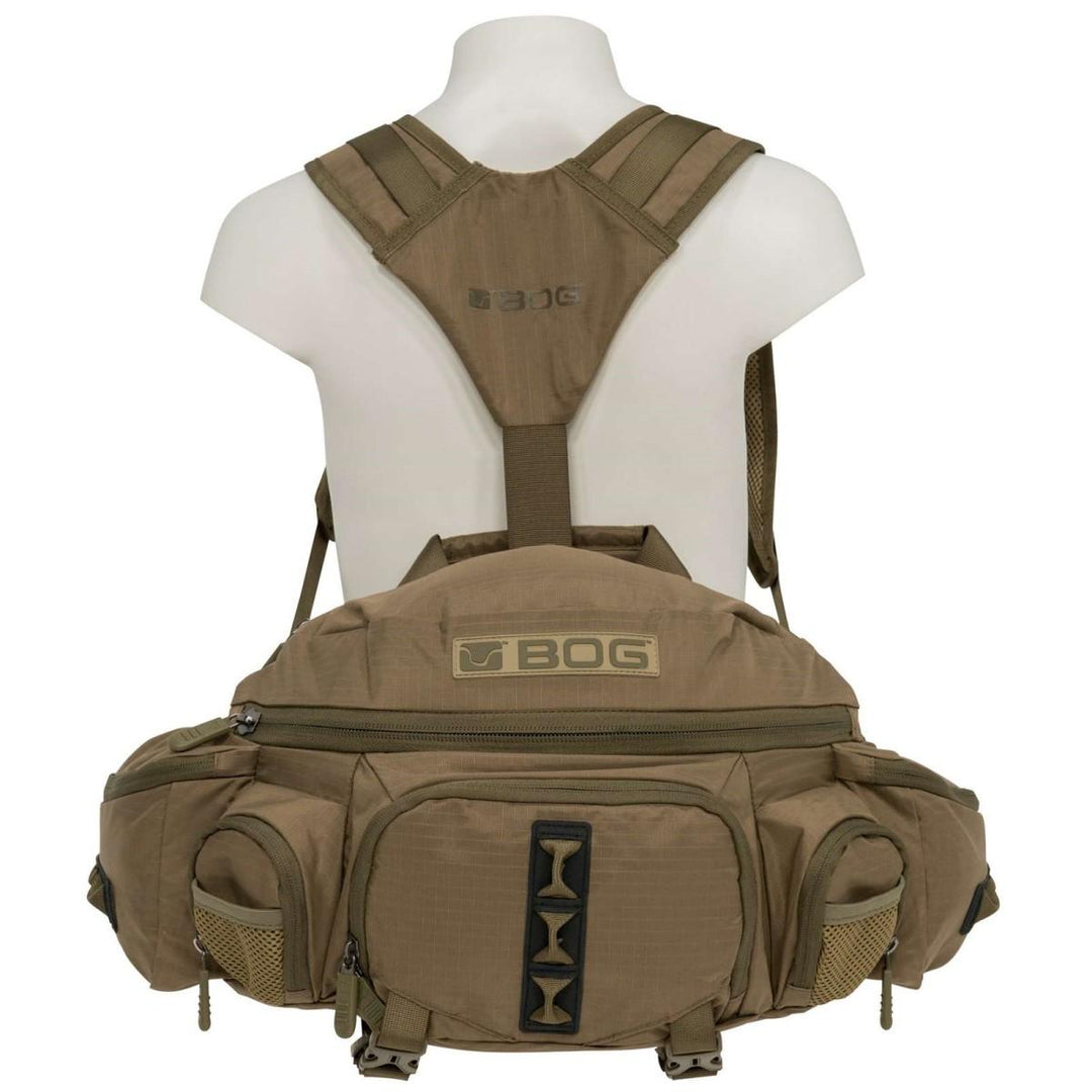 BOG Fanny Pack Coyote Brown Lightweight Outdoor Storage Hiking Waist Bag - POWER FIT SHOP — Powering Preparedness, Health &amp; Home