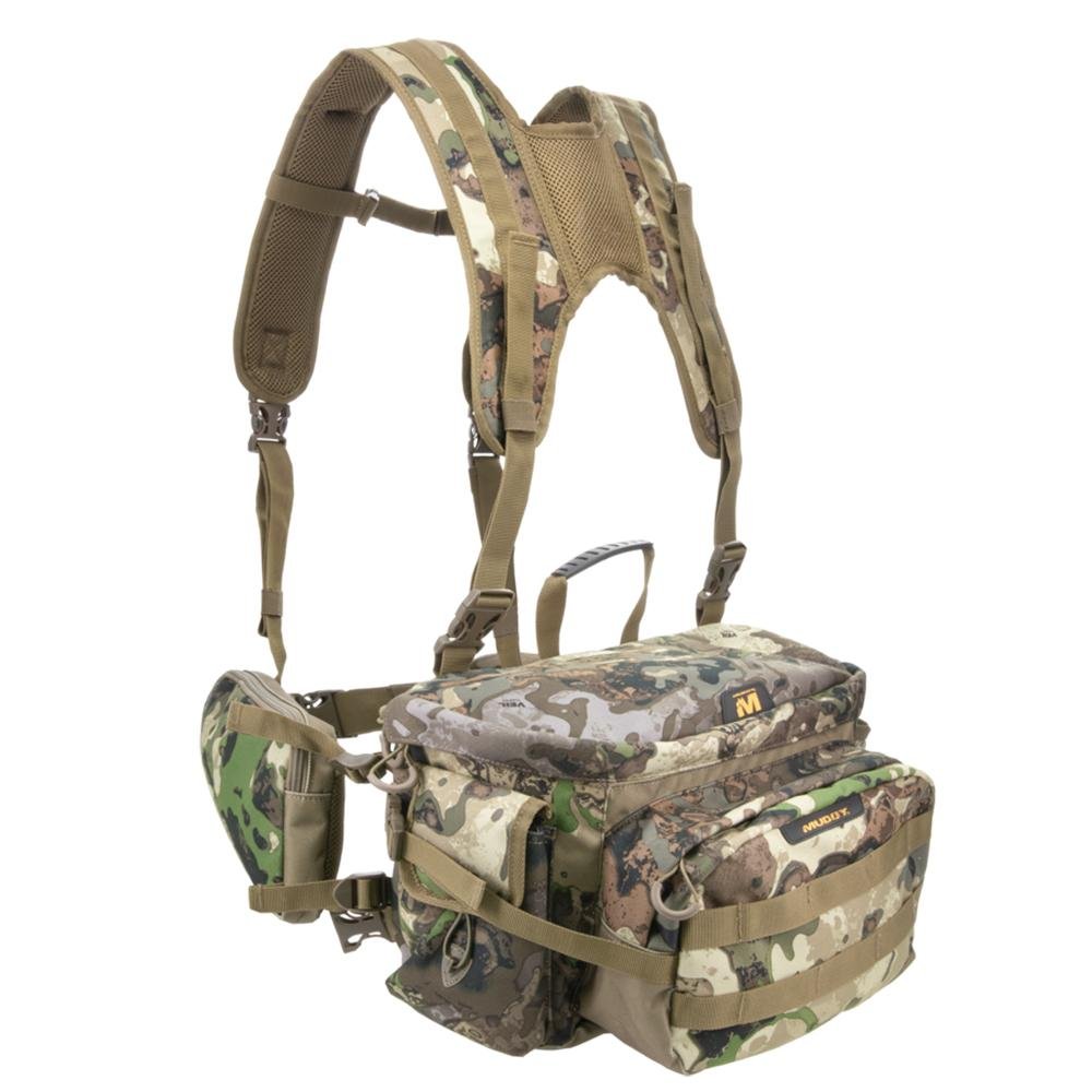 Chattanooga Muddy Pro Series Lumbar 500 Pack waist pack in Veil Canyon hybrid design, lightweight and durable gear bag for outdoor use.