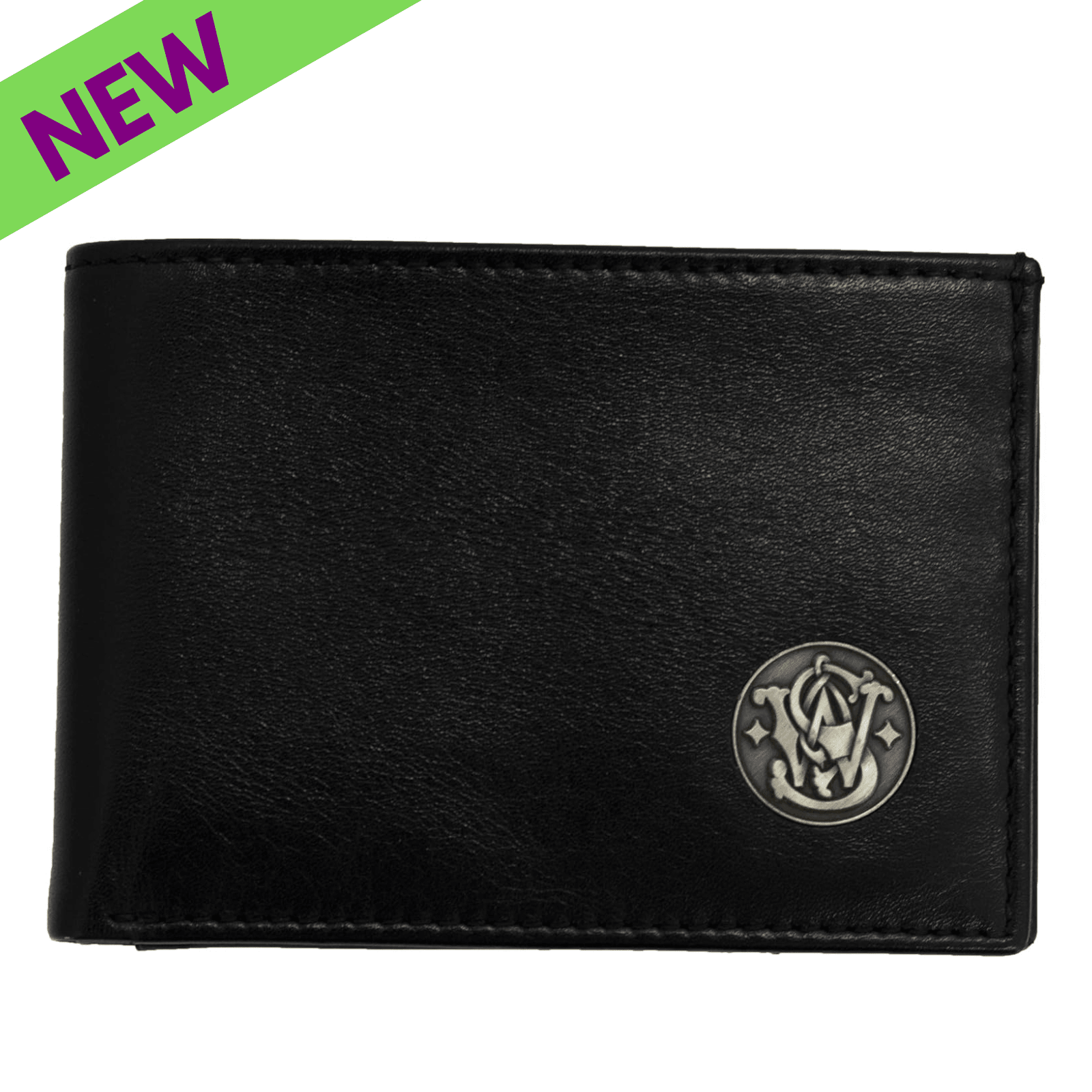 Chattanooga Rugged Rare black leather front pocket wallet with RFID blocking, slim, durable design for everyday use.