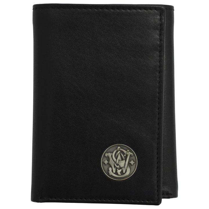 Rugged Rare Tri - Fold Wallet Black Leather Slim Durable Lightweight Men Women - POWER FIT SHOP — Powering Preparedness, Health &amp; Home