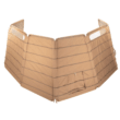 Chattanooga Higdon H Frame Panel Blind for waterfowl hunting with durable dirt outdoor cover and gear, designed for outdoor concealment.