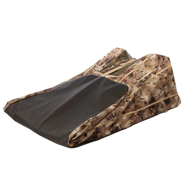 Chattanooga Rig Em Right Outdoors XFactor Layout Blind in Optifade Marsh for waterfowl hunting, camouflaged for concealment