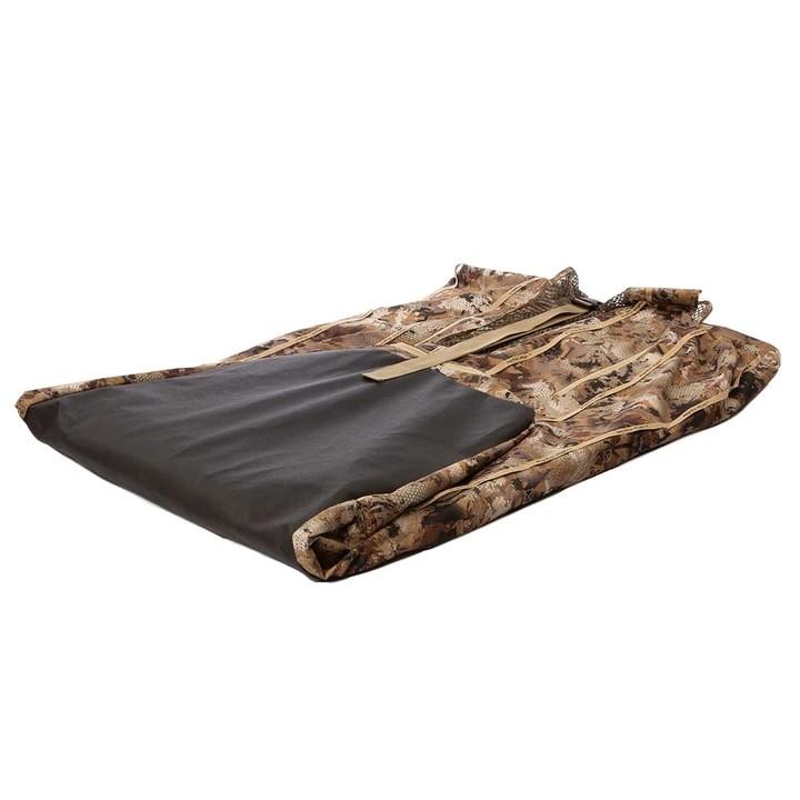 Chattanooga Rig Em Right Outdoors XFactor Layout Blind in Optifade Marsh for waterfowl hunting, camouflage design on waterfowl blind