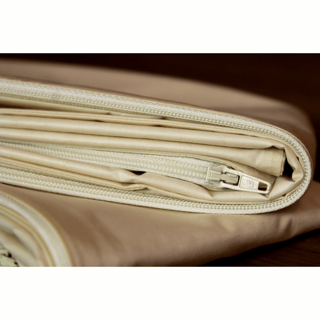 Crescent Moon dust mite pillow cover in durable fabric, king size 20x36 inches, features a protective, breathable fabric design.