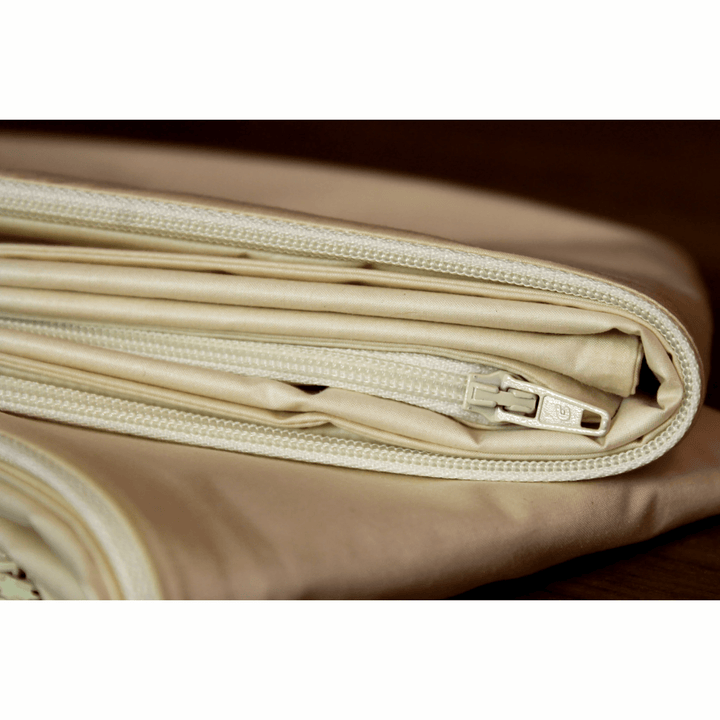 Crescent Moon dust mite pillow cover in durable fabric, king size 20x36 inches, features a protective, breathable fabric design.