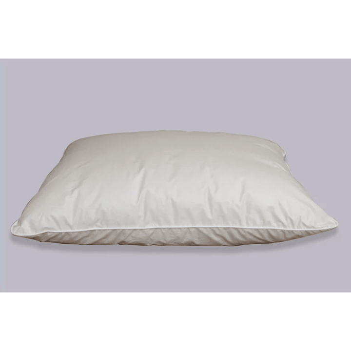 Crescent Moon organic alpaca and wool comforter with matching king pillows, 20x36 inches, soft bedding for cozy sleep.
