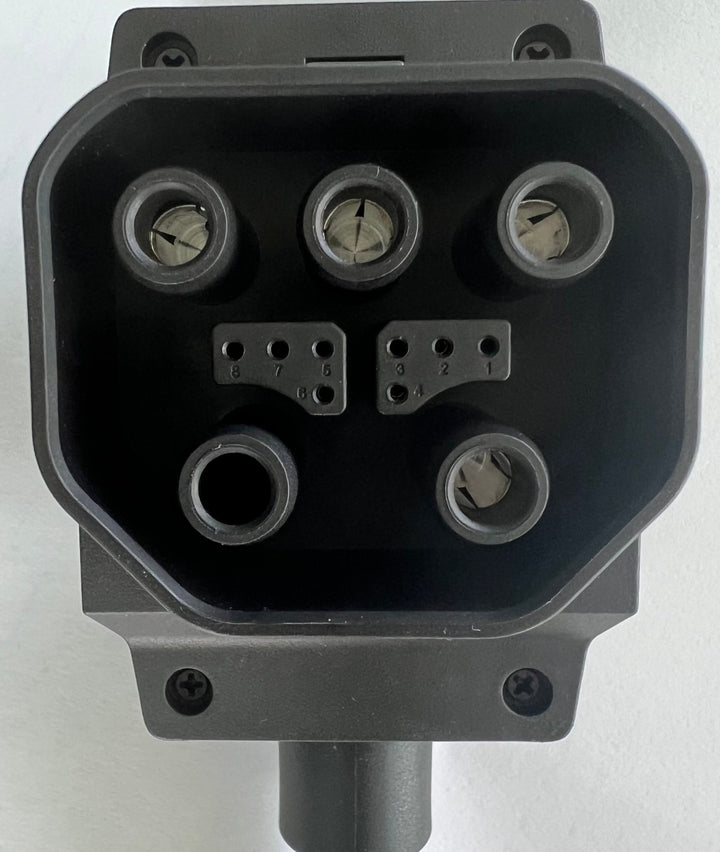 EcoFlow AC generator charging adapter, 1.6 ft, providing efficient power connection for EcoFlow portable generators.