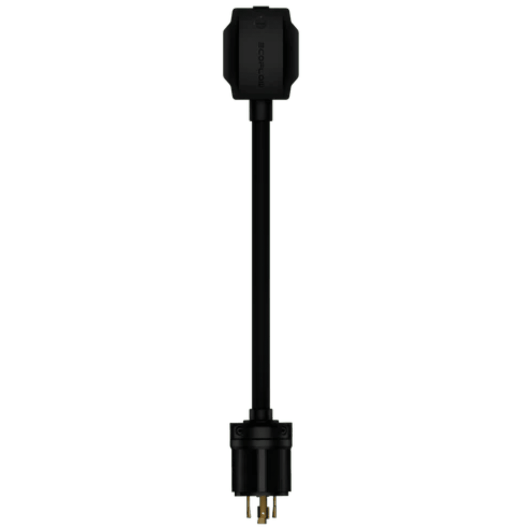 EcoFlow AC generator charging adapter, 1.6 ft length, used for efficient power connection and charging of EcoFlow generators.