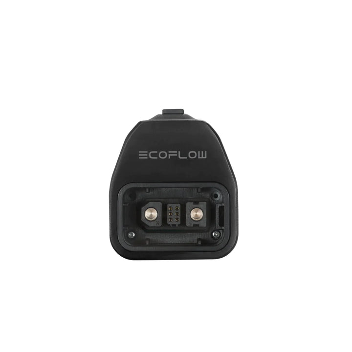 EcoFlow Smart Generator Adapter connects to EcoFlow smart generator for seamless power integration and efficient energy transfer.