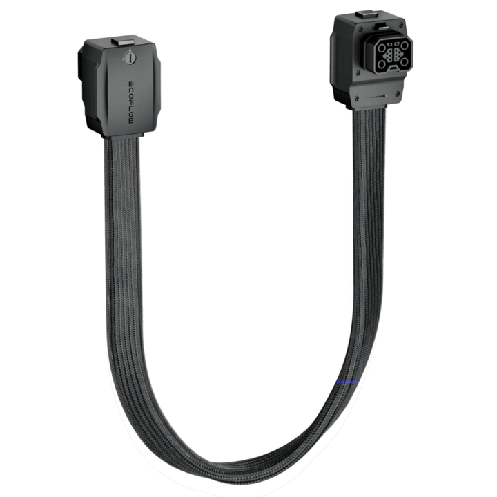 EcoFlow battery connection cable, 29.5 inches long, for DELTA Pro Ultra and Ultra X power stations, with sturdy connectors and cable.