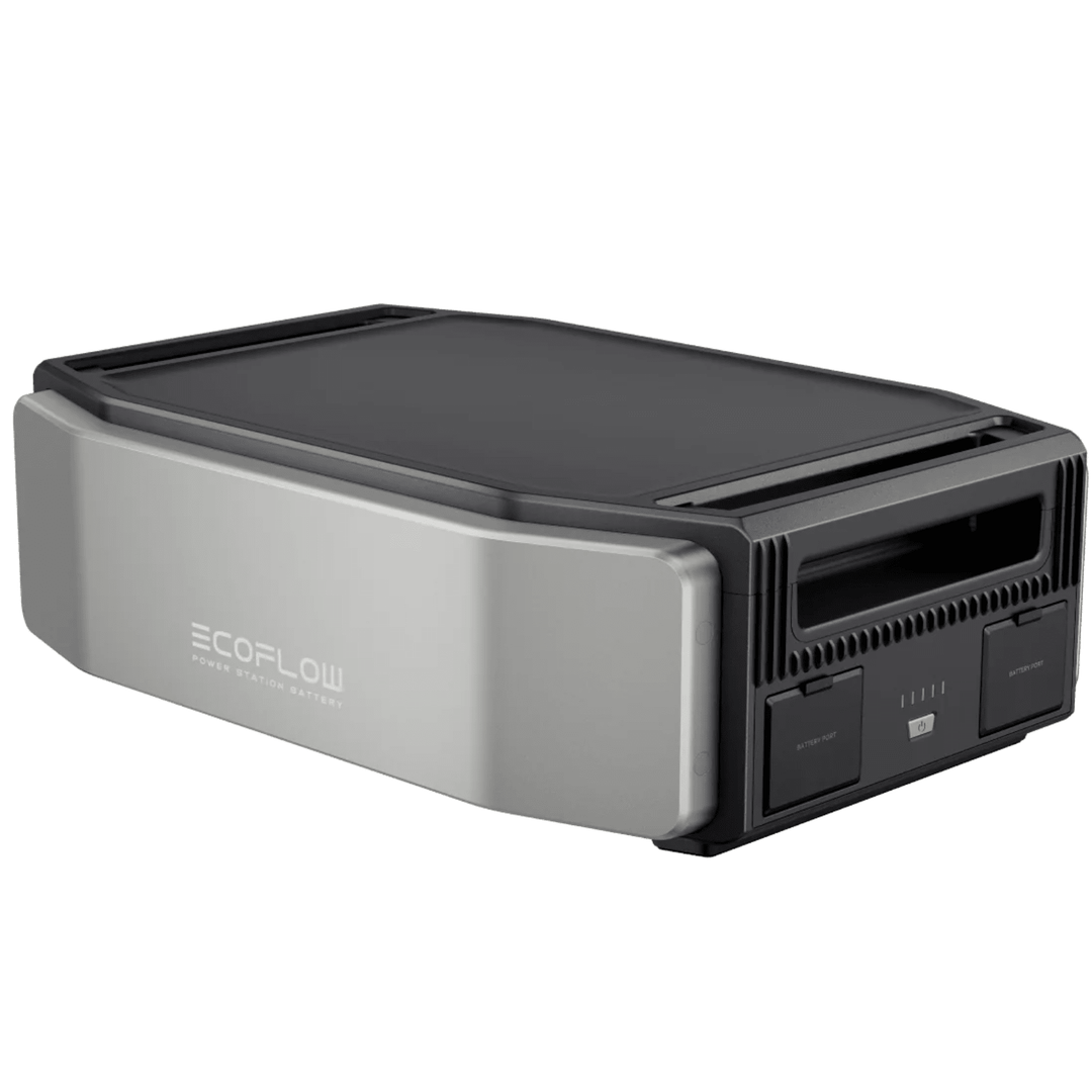 EcoFlow Delta Pro Ultra Battery pack with 6kWh capacity, portable energy storage for backup and off-grid power solutions.