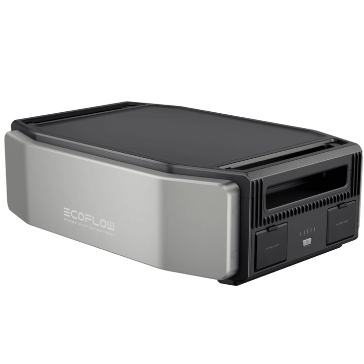 EcoFlow Delta Pro Ultra Battery pack with 6kWh capacity, portable energy storage for backup and off-grid power solutions.
