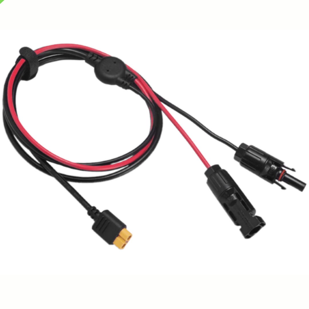 EcoFlow Solar to XT60i Charging Cable 2.5M Efficient Durable for Portable Power with new label