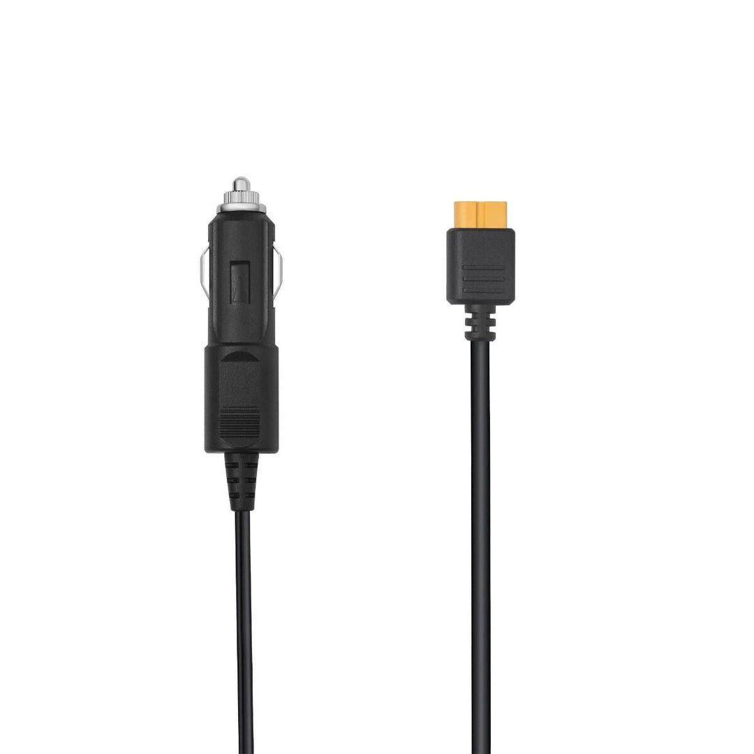 EcoFlow car charging cable, 1.5m, durable portable power cord for vehicle charging and device compatibility.